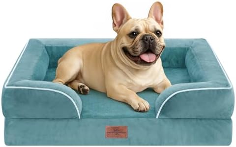 Comfort Expression Waterproof Orthopedic Dog Bed for Medium Size Dog