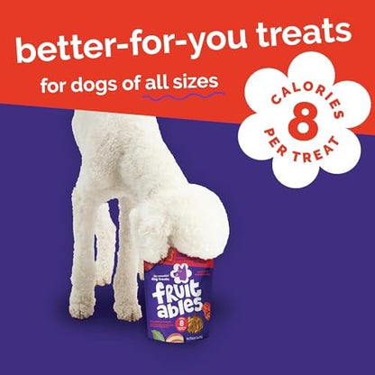 Fruitables Baked Dog Treats, Low Calorie Treats, Apple & Bacon Flavor, 20oz