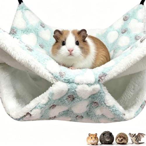 Guinea Pig Hammock for Cage 13.3X13.3,Sugar Glider Hammock,Reusable