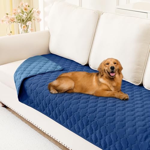 Smiry Waterproof Dog Bed Cover Blanket, Reversible Pet Blanket