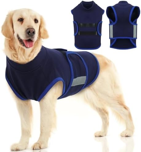 MIGOHI Dog Anxiety Relief Coat,XL, NavyBlue