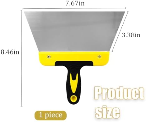 Cunguv Middle Scraper for Bird Droppings Pigeon Chickens Poop Scrapers Stainless Steel