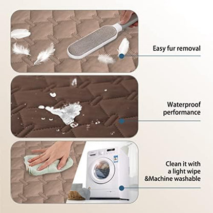 gogobunny Waterproof Dog Blanket, Couch Covers for Sofa, Reusable Pee Pads