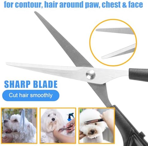 Pet Grooming Kit – Shedding Slicker Brush & Bath Massage Tool for Dogs, Cats, Puppies & Rabbits | Gentle, Easy-Clean Design for Healthy Coats & Relaxing Grooming