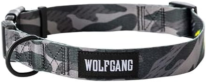 Wolfgang Wide Venture Dog Collar Darkskies Print Large