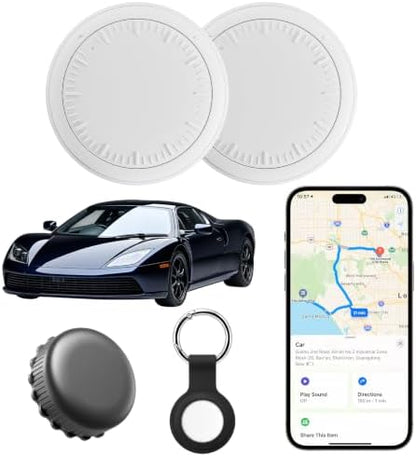 2PCS Undetectable GPS Tracker for Vehicles,Tracking Devices for Cars Hidden