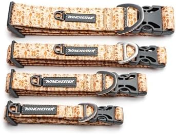 Winchester Printed Designer Dog Collar, Wild West, M