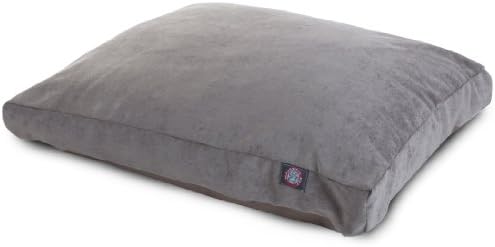 Majestic Pet Rectangular Dog Bed, Medium, 36x29x4 in, Washable, Vintage