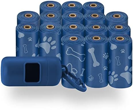 Best Pet Supplies Poop Bags for Dogs - Royal Blue, 240 Count