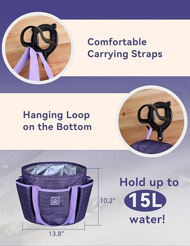 11-Piece Horse Grooming Kit with Waterproof Tote Sugar Taro