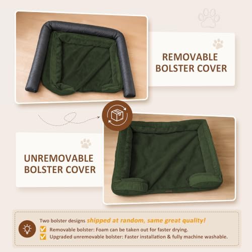 Comfort Expression Waterproof Orthopedic Dog Bed for Medium Size Dog