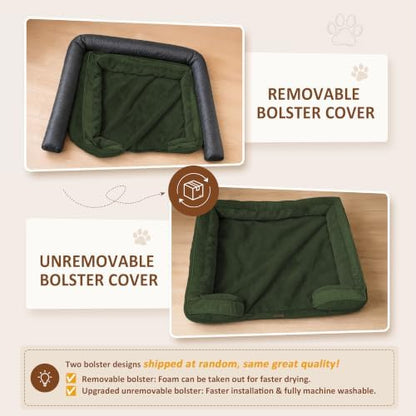 Comfort Expression Waterproof Orthopedic Dog Bed for Medium Size Dog