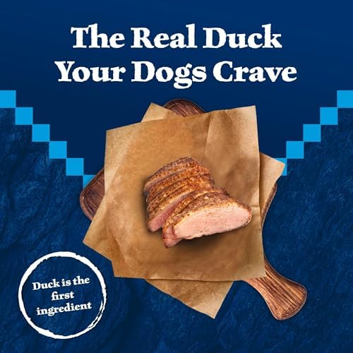 Blue Buffalo Wilderness Trail Treats Duck Crunchy Dog Biscuits, 10 oz