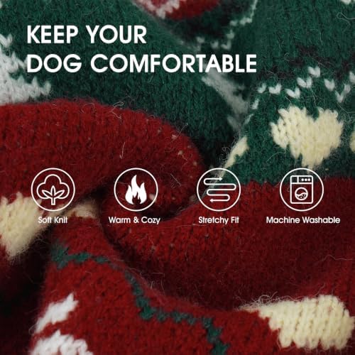 Great Dane Sweater, 4XL Dog Sweater for Extra Large Dogs Winter Walk, XXXXL