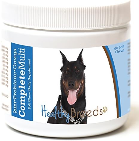Healthy Breeds Beauceron All in One Multivitamin Soft Chew for Dogs Chicken Flavor 60 Count