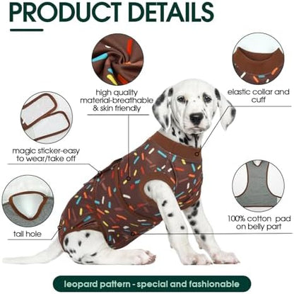Kuoser Recovery Suit for Dogs After Surgery, Female Dog Onesie for Surgery