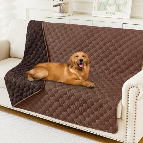Smiry Waterproof Dog Bed Cover Blanket, Reversible Pet Blanket