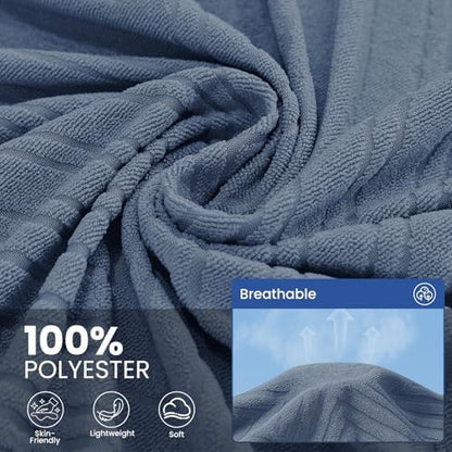 Couch Cover for Dogs, Loveseat 2 Cushion Sofa Cover, Blue