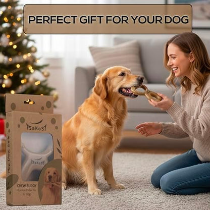 Chew Buddy Natural Rubber Dog Chew Toy for Medium & Large Dog