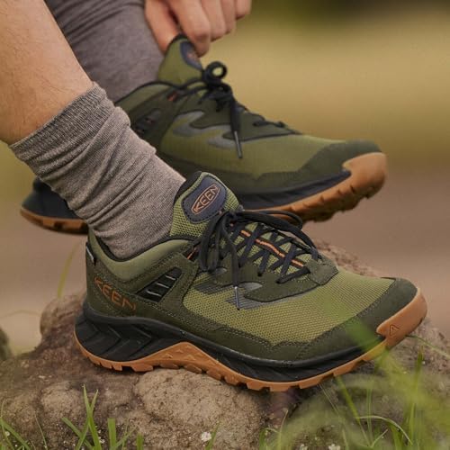 KEEN Men's Hightrail Low Waterproof Hiking Shoes