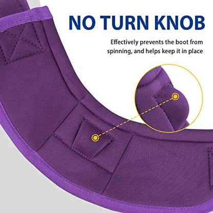 Harrison Howard Horse Bell Boots Overreach Bell Boots No-Turn Bell Boots for Horse-Durable Protective Hoof Boot
