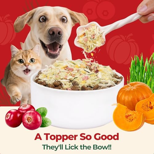 Wellix Freeze Dried Topper for Cats & Dogs, 3 Ingredients, 7.05oz