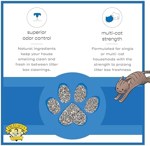 Dr. Elsey's Ultra Unscented Clumping Clay Cat Litter 18 lb Bag