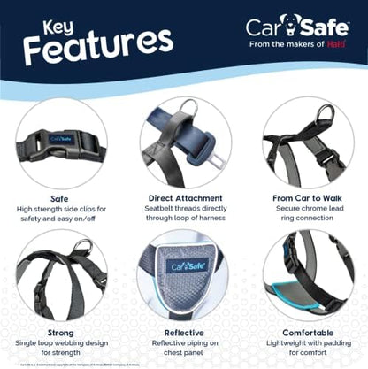 CarSafe Dog Travel Car Harness | Size S