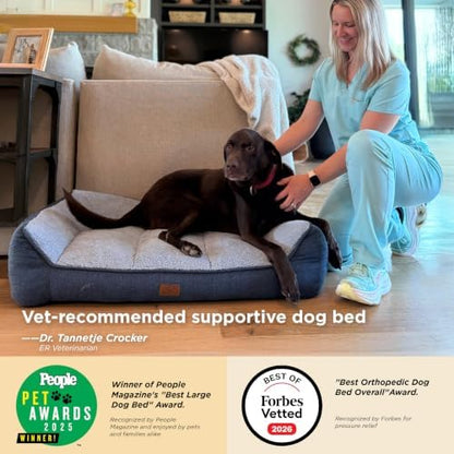 Bedsure SupportMax™ Extra Thick Orthopedic XL Dog Bed for Extra Large Dogs
