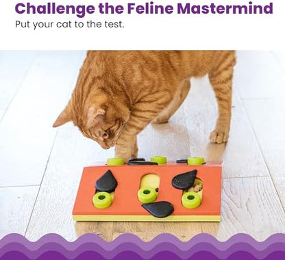 Catstages Nina Ottosson Melon Madness Puzzle & Play Cat Toy, 10.6"