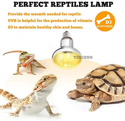 UVA UVB Sun Lamp 160W High Intensity Self-Ballasted Heat Basking Lamp/Light/Bulb for Reptile and Amphibian