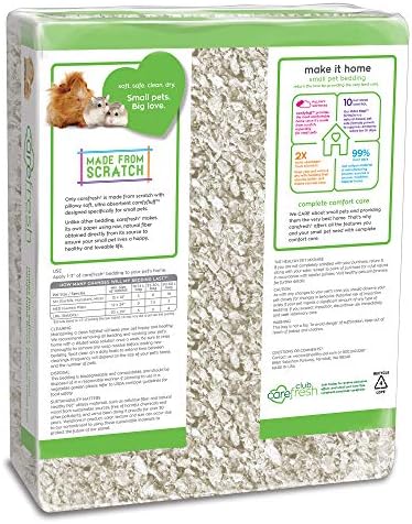 Carefresh White Natural Paper Small Pet Bedding, Odor Control 50L