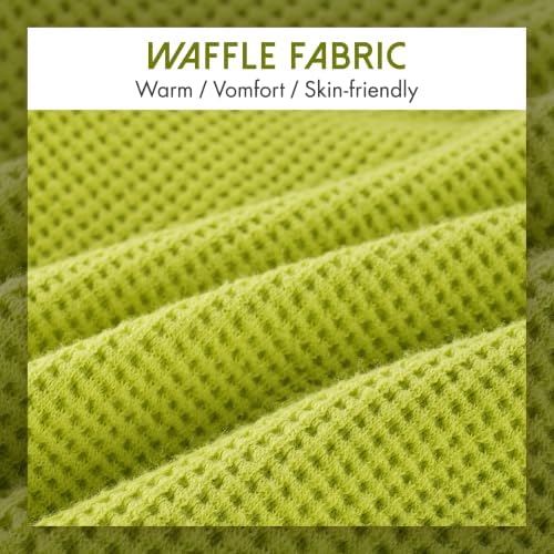 2 Pack Dog Shirt for Small Supplies Functional Waffle Dog Clothes Warm Soft Sweatshirt Outfit for Dogs Cats Pet Apparel