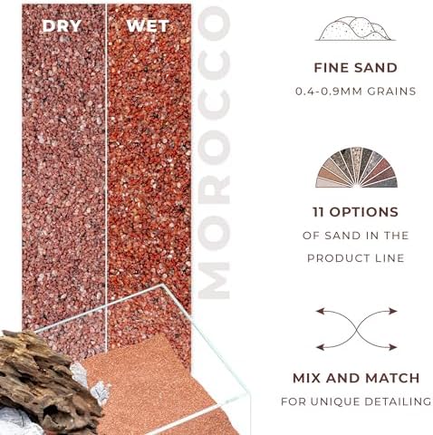 Ultum Nature Systems Controsand Morocco Gravel (3L) - Small Pebbles for Fish Tank - Planted Aquarium Rocks - Fish Tank Substrate - Aquarium Pebbles - Versatile Fish Tank Stones