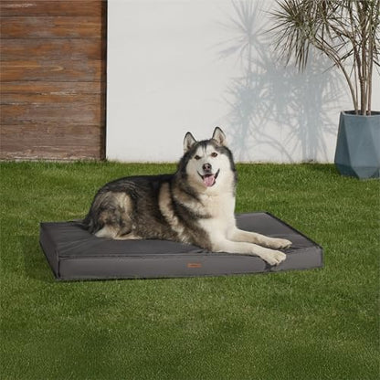 LE SURE Outdoor Waterproof XXL Dog Bed,Orthopedic Pet Mat,48x30In