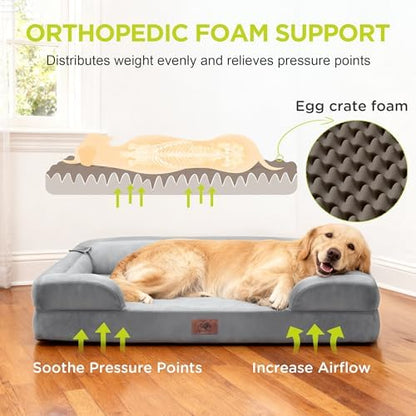 Waterproof Orthopedic Dog Bed for Extra Large Sized Dogs