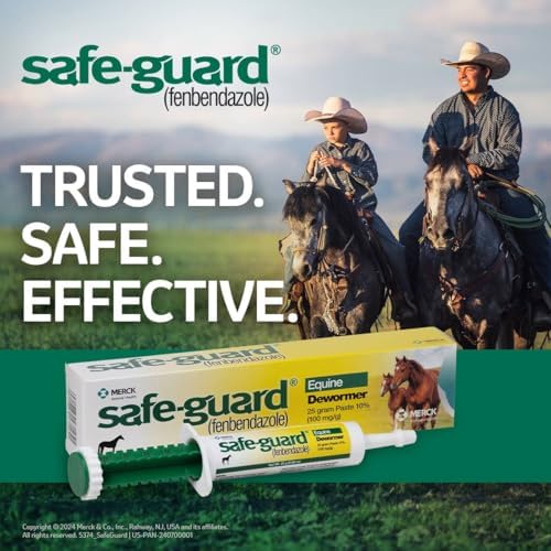 Safeguard Horse Dewormer - 25 Gm, Yellow, 001-809814