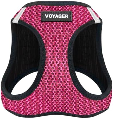 Voyager Step-in Air Dog Vest Harness - Fuchsia 2-Tone, X-Large