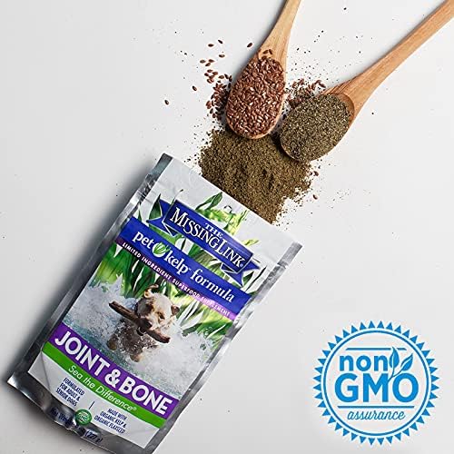 The Missing Link Pet Kelp Joint & Bone Organic Supplement Powder, Dog, 8 oz