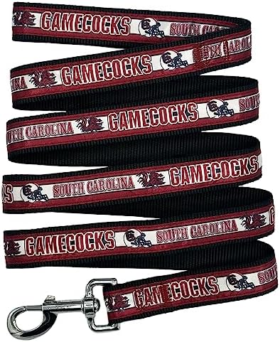 NCAA PET String, Small, Souh Carolina Gamecocks, Dog String, Shiny & Colorful String for Dogs & Cats Licensed by The NCAA, Old Version
