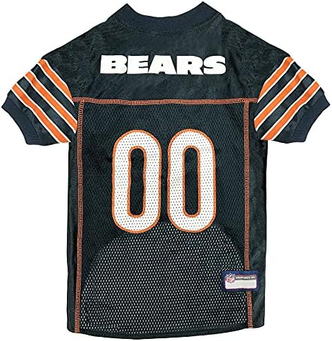 Pets First NFL Chicago Bears Dog Jersey - Size 3X-Large. Licensed Football Jersey Costume