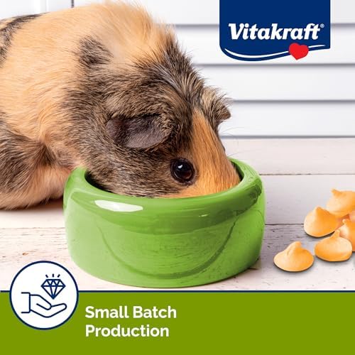 Vitakraft Drops with Orange Flavor Guinea Pig Treats 5.3 oz Bag Delicious Yogurt Enriched Snacks with Vitamin C Essential Nutrients and Wholesome Nourishment for Small Pets,(Pack of 2)