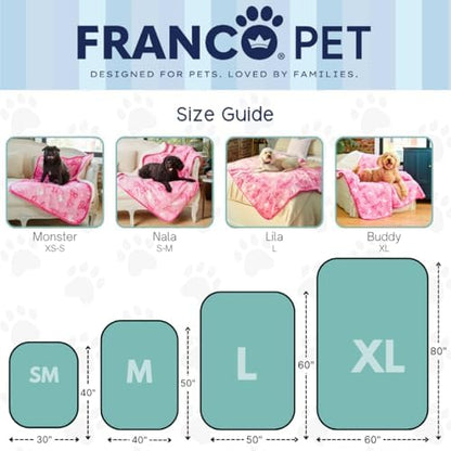 Barbie Waterproof Dog Bed Cover, XL 60x80 Pet Blanket for Furniture Bed Couch Sofa, (Officially Licensed) by Franco