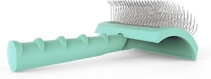 Super Dense Soft Brush for Thick and Long Fur - Doodle Grooming Brush for Fluff, Shedding, Tangles on Goldendoodles - 25mm (1")