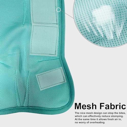 Horse Fly Boots, Mesh Fly Boots for Horse Set of 4, Equine Leg Protection