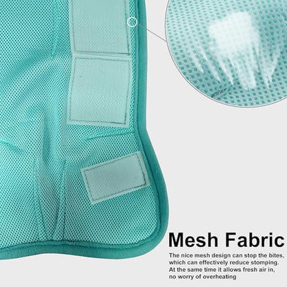 Horse Fly Boots, Mesh Fly Boots for Horse Set of 4, Equine Leg Protection