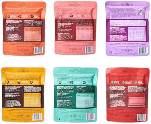 Portland Pet Food Company Fresh, Human Grade Dog Food Topper & Meal 12 Pack