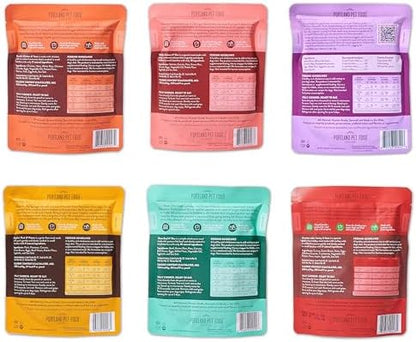 Portland Pet Food Company Fresh, Human Grade Dog Food Topper & Meal 12 Pack