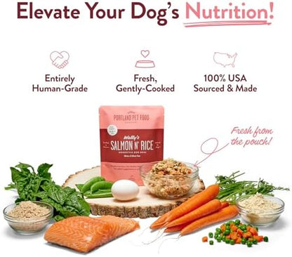 Portland Pet Food Company Fresh, Human Grade Dog Food Topper & Meal 8 Pack