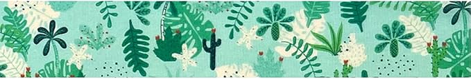 allydrew Washi Masking Tape, 15mm x 5M, Green Ferns